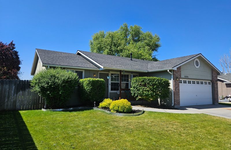 Home before exterior painting